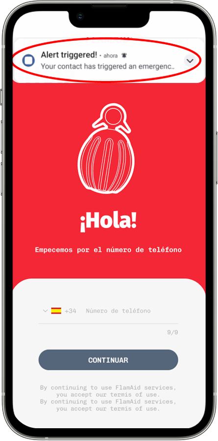 Paso 2 - RECEPCIÓN DE ALERTAS